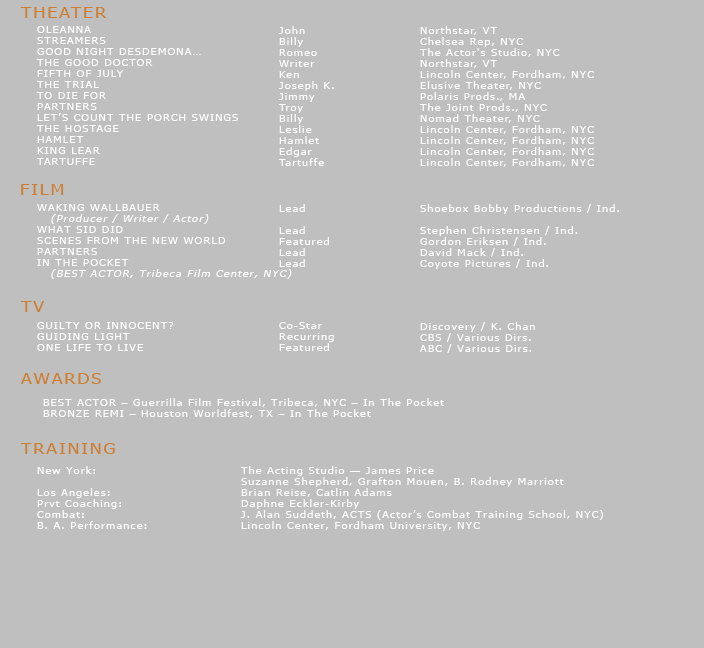 credits